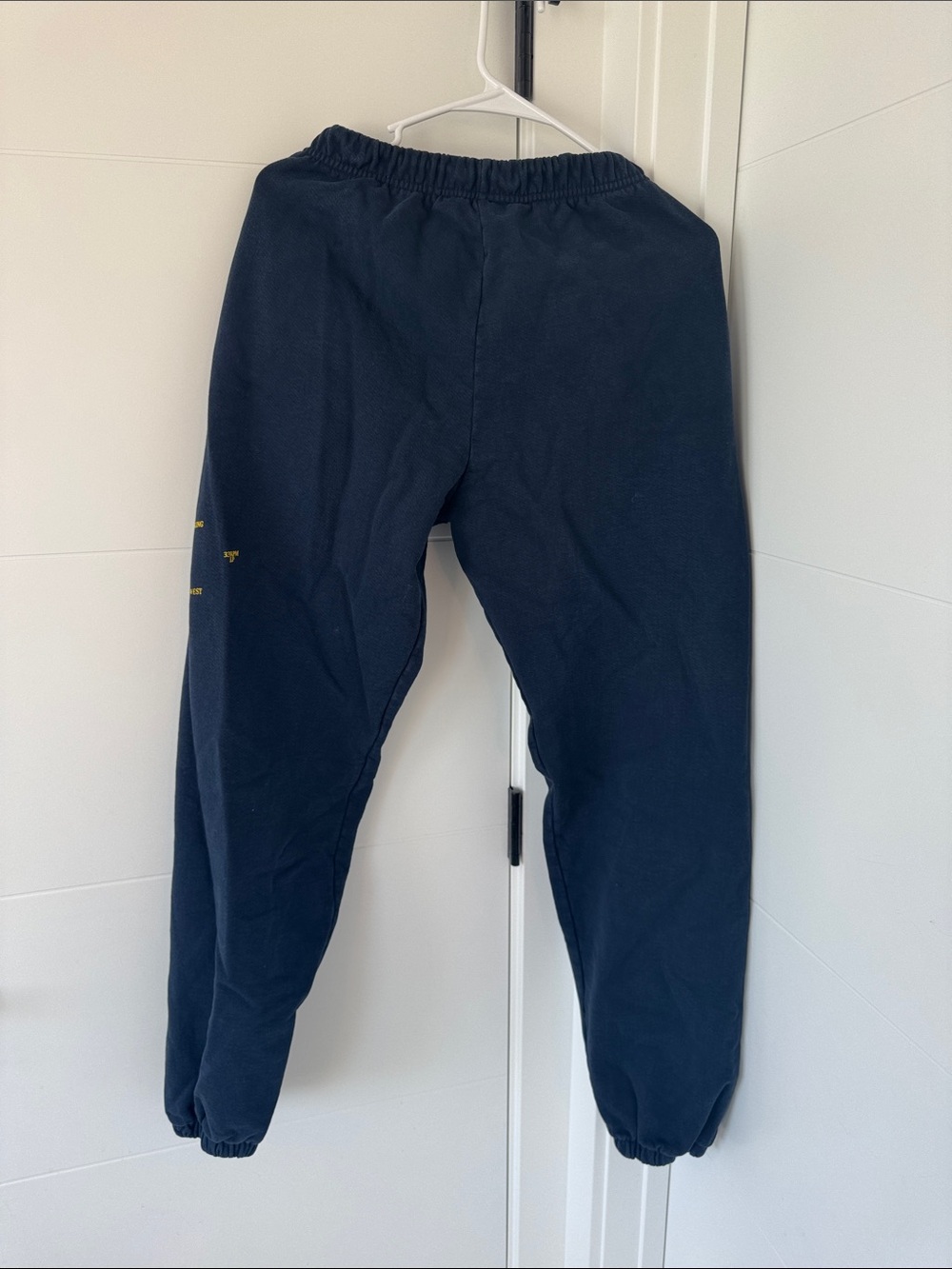 Kanye West 'Jesus Is King' Navy Sweatpants - Picture 4 of 4
